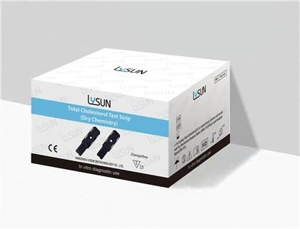 LYSUN CE 6 in 1 TC/TG/HDL/UR/UA/CR biokeemilise kuiva kolesterooli analüüsi mõõtur