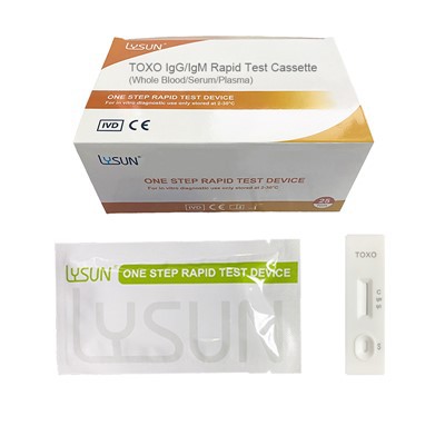 LYSUN TOXO IGG/IGM Kiire testi isetest Tox-W 21- GM